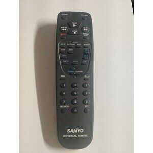 Sanyo B13205 Universal Remote Control for Sanyo AV232980 TV VCR CATV Tested